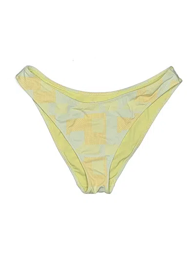 Pre-owned Pacsun Swimsuit Bottoms In Yellow