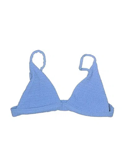 Pre-owned Pacsun Swimsuit Top Blue Swimwear