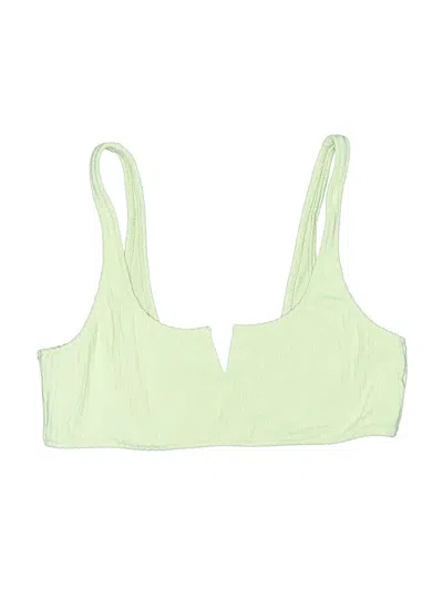 Pre-owned Pacsun Swimsuit Top Green Swimwear