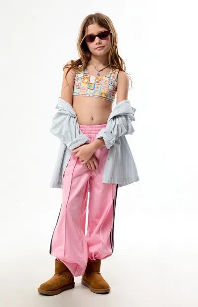 Pacsun Tank & High Waisted Bikini Set In Multi