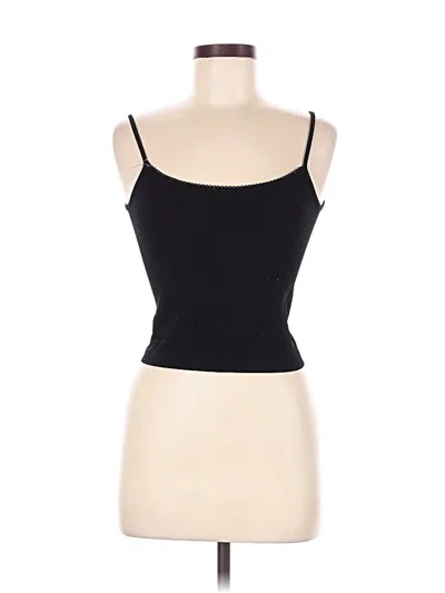 Pre-owned Pacsun Tank Top Black Strapless Neckline Tops