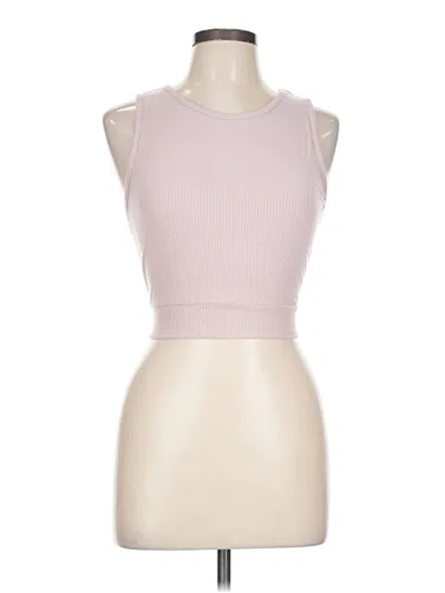 Pre-owned Pacsun Tank Top Pink Strapless Neckline Tops