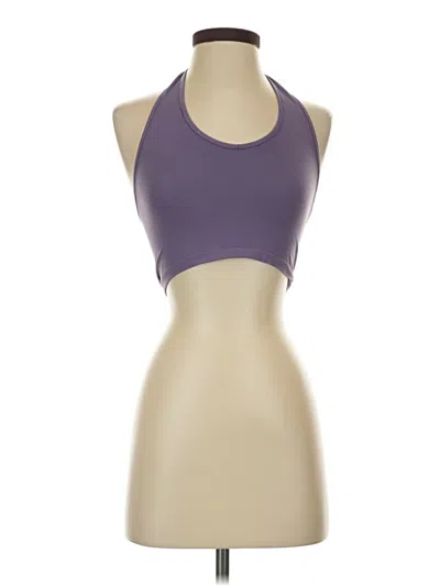 Pre-owned Pacsun Tank Top Purple Halter Neckline Tops