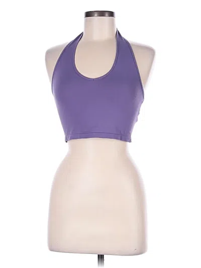 Pre-owned Pacsun Tank Top Purple Halter Neckline Tops