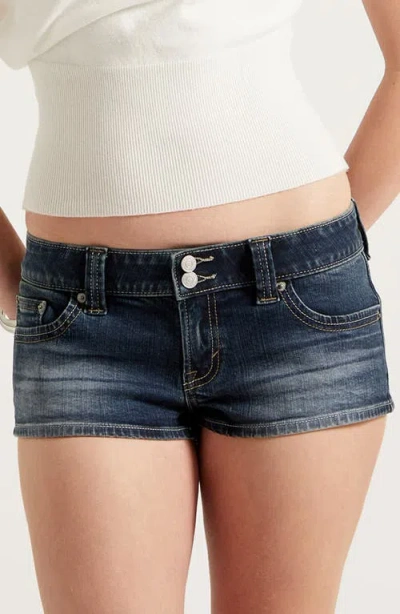 Pacsun Tatum Ultimate Micro Shorts In Blue