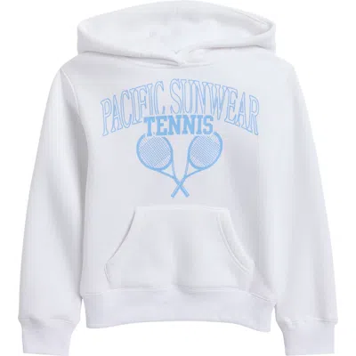 Pacsun Kids'  Tennis Hoodie In White