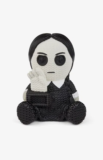 Pacsun The Addams Family Wednesday Addams With Thing Glow In The Dark 101 Knit Series Vinyl Figure In Multi