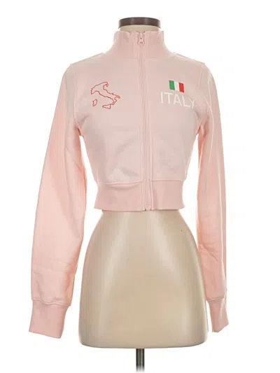 Pre-owned Pacsun Track Jacket In Pink