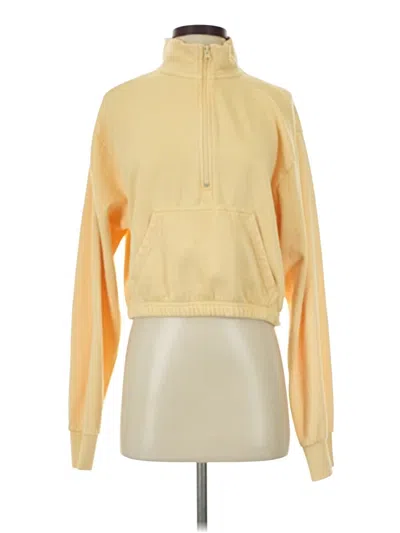 Pre-owned Pacsun Track Jacket In Yellow