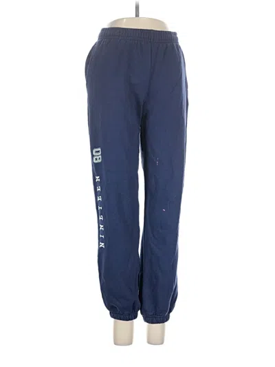 Pre-owned Pacsun Track Pants In Blue