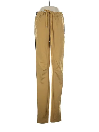 Pre-owned Pacsun Track Pants In Gold