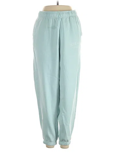 Pre-owned Pacsun Track Pants In Teal