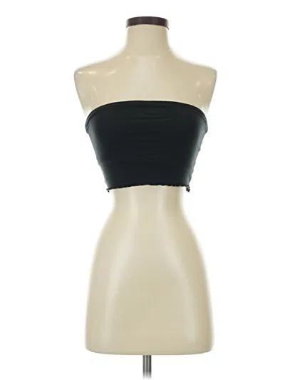 Pre-owned Pacsun Tube Top Black Strapless Neckline Tops