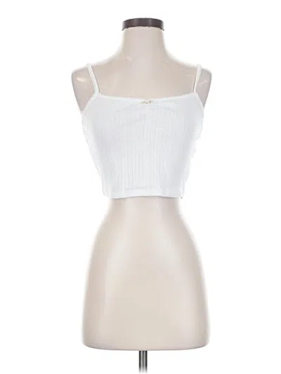 Pre-owned Pacsun Tube Top White Strapless Neckline Tops
