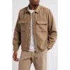 Pacsun Boucle Overshirt In Brown
