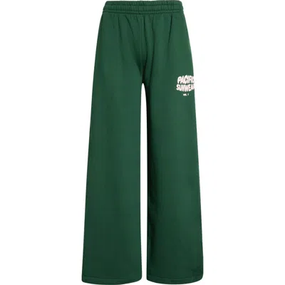Pacsun Ultra Baggy Fleece Sweatpants In Green