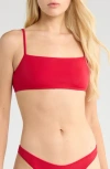 Pacsun Venice Bikini Top In Red