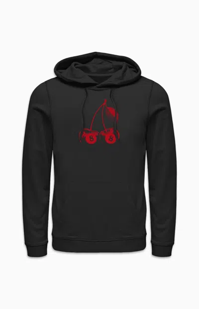 Pacsun Women's 8 Ball Cherries Hoodie In Black