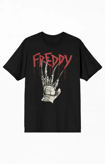 Pacsun Women's A Nightmare On Elm Street Freddy T-shirt In Black