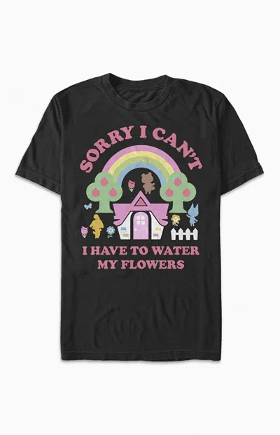 Pacsun Women's Animal Crossing Nintendo T-shirt In Black