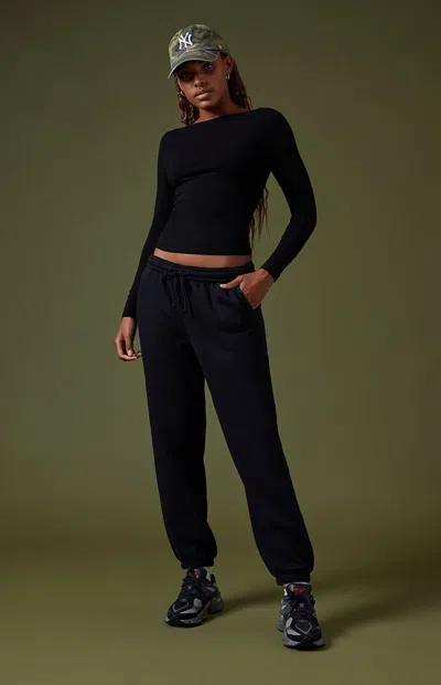 Pacsun Women's Black Classic Sweatpants