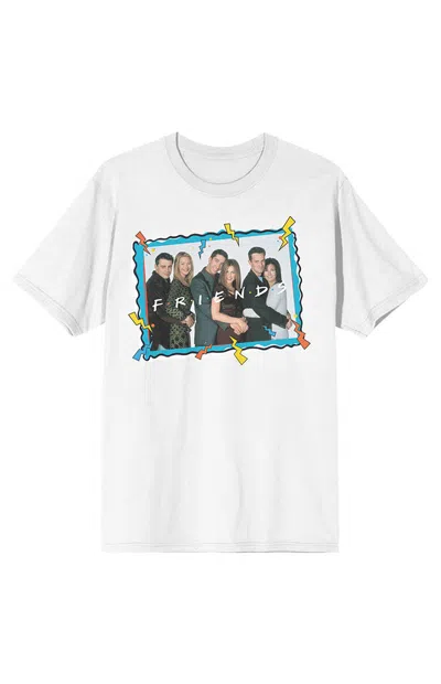 Pacsun Women's Friends Tv Show Cast T-shirt In White