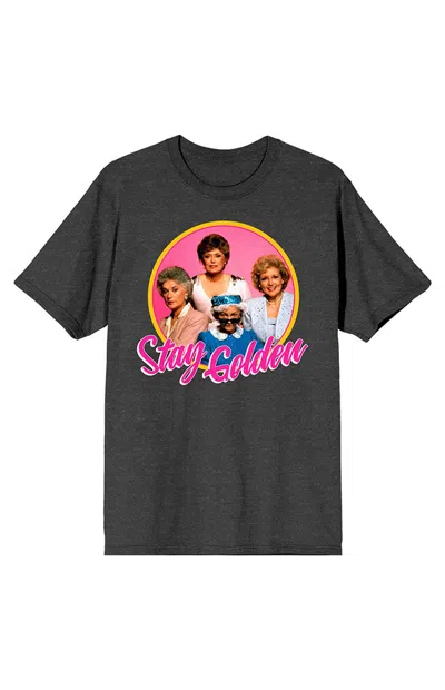 Pacsun Women's Golden Girls T-shirt In Gray In Black