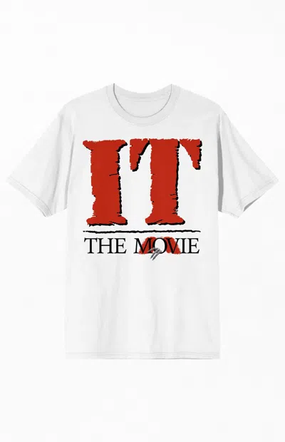 Pacsun Women's It The Movie 1990 T-shirt In White