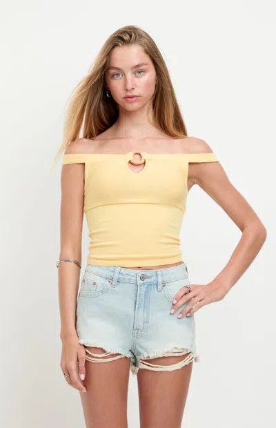 Pacsun Women's Ivy High Waisted Festival Jean Shorts Frayed Light Blue In Medium Indigo