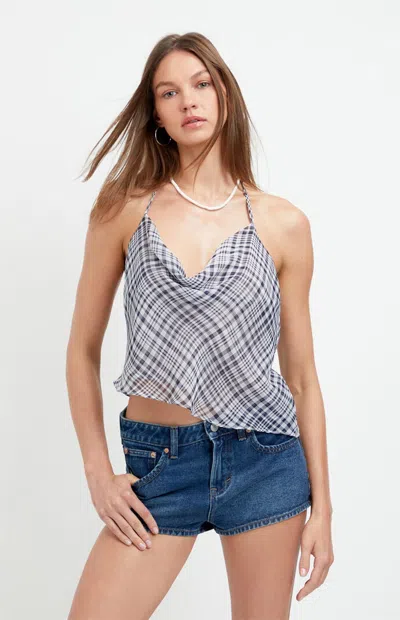 Pacsun Women's Jamie Low Rise Jean Micro Shorts Dark Blue In Medium Indigo