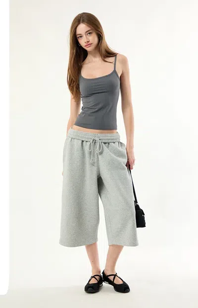 Pacsun Women's Jessa Sleek Cami Top In Dark Gray