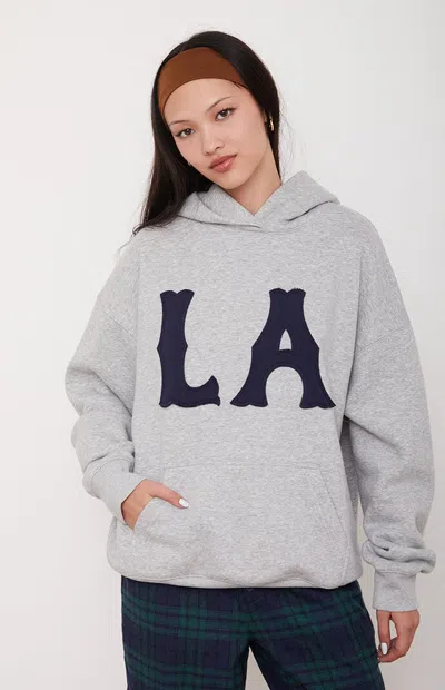 Pacsun Women's La Hoodie In Heather Gray