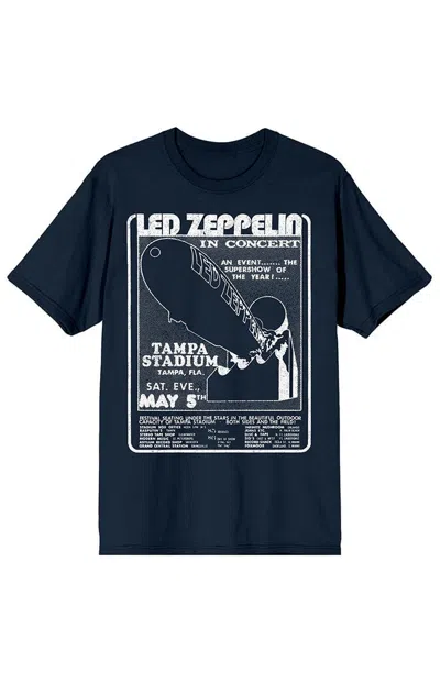 Pacsun Women's Led Zeppelin Blimp T-shirt In Blue