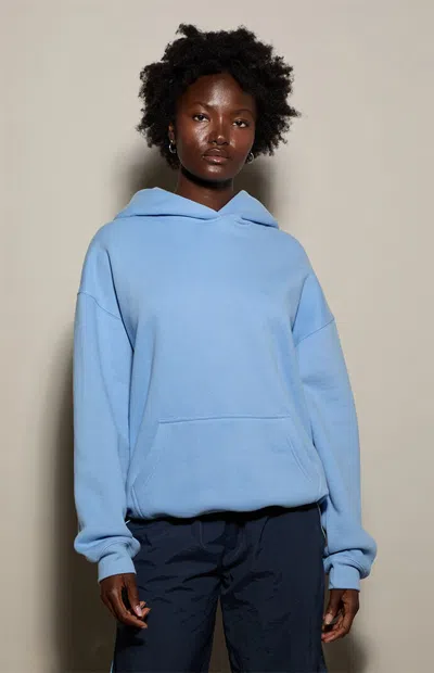 Pacsun Women's Light Blue Ultra Soft Fleece Hoodie