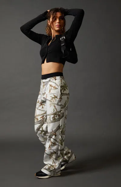 Pacsun Women's Light Camo Baggy Sweatpants In Multi