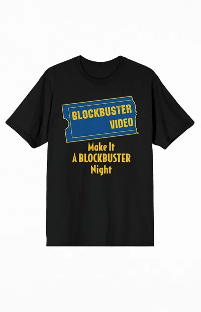 Pacsun Women's Make It A Blockbuster Night T-shirt In Black