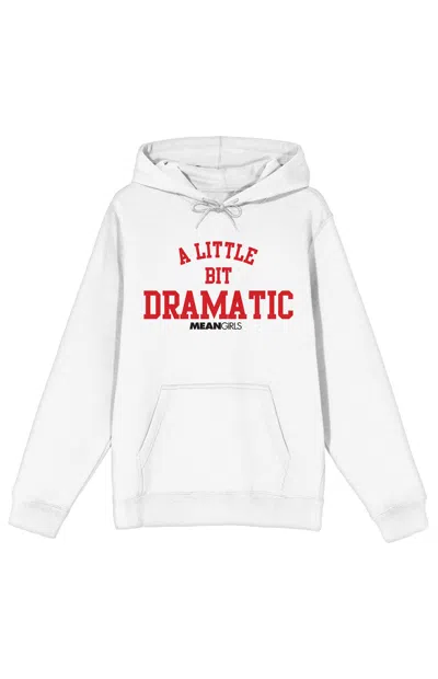 Pacsun Women's Mean Girls A Little Bit Dramatic Hoodie In White