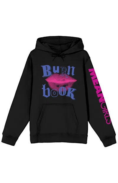 Pacsun Women's Mean Girls Burn Book Hoodie In Black