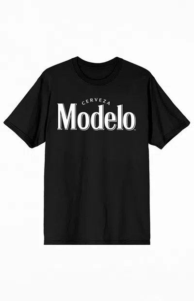 Pacsun Women's Modelo Cerveza T-shirt In Black