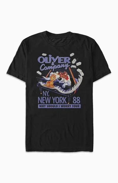 Pacsun Women's Oliver & Company T-shirt In Black