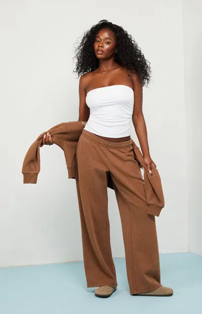 Pacsun Women's Paloma Muse Baggy Sweatpants In Brown