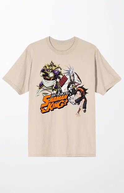 Pacsun Women's Shaman King Main Character T-shirt In Nude In Neutral