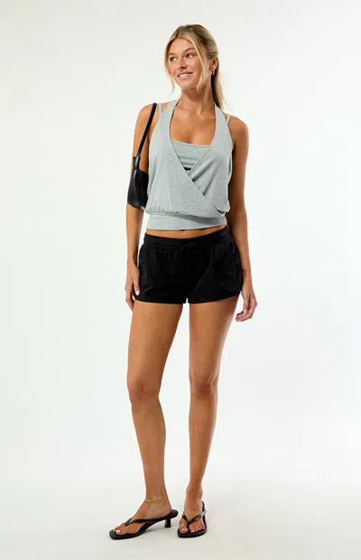 Pacsun Women's Tatum Low Rise Shorts In Black