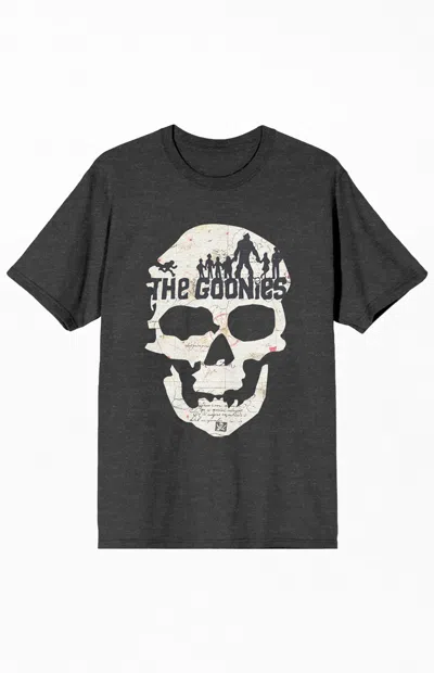 Pacsun Women's The Goonies Skull Art T-shirt In Black