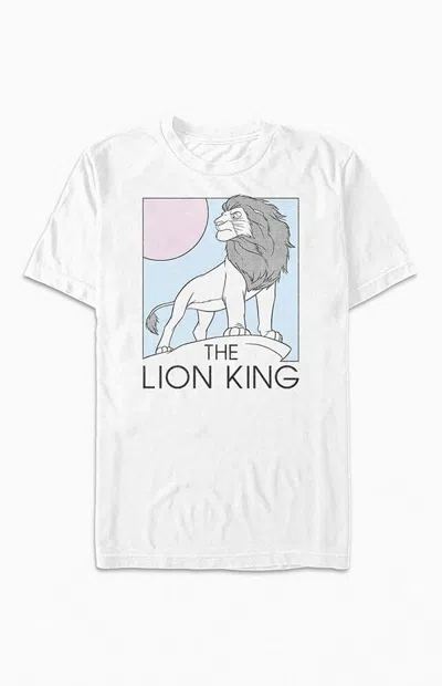 Pacsun Women's The Lion King T-shirt In White