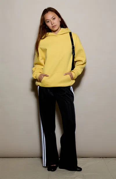 Pacsun Women's Yellow Ultra Soft Fleece Hoodie