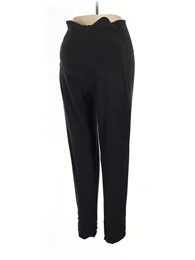 Pre-owned Pact Active Pants In Black