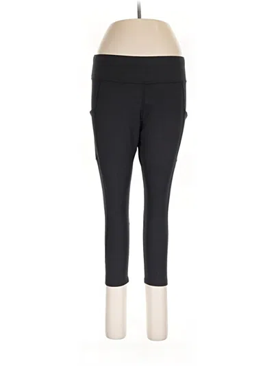 Pre-owned Pact Active Pants In Black