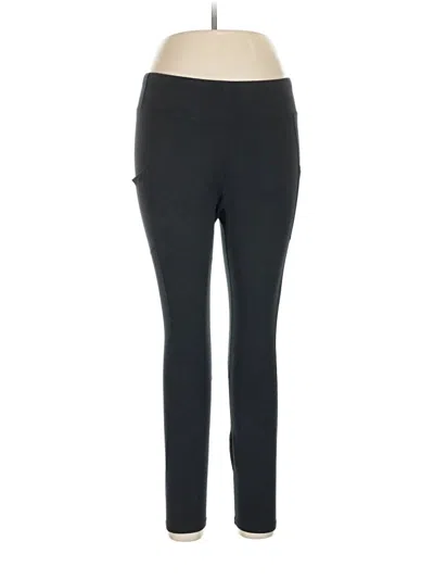 Pre-owned Pact Active Pants In Black