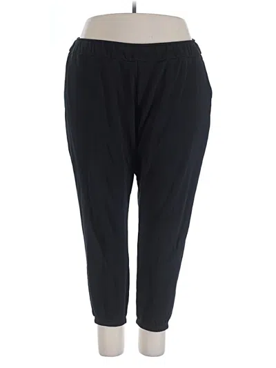 Pre-owned Pact Active Pants In Black